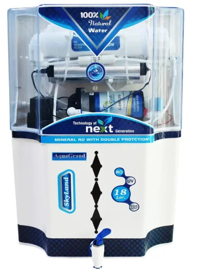 Aquagrand SkyLand 18 Ltr Water Purifier 18 L RO + UV + UF + TDS Water Purifier (White, Blue