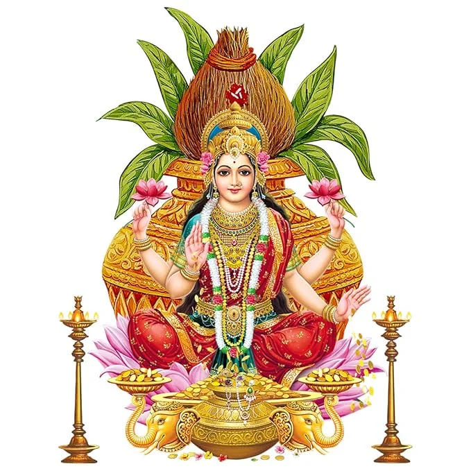 Rangoli Vinyl Modern Art Wall Sticker 1.96 x 20.86 x 1.96 inches, Multicolour (Model Number: Modern Art -765)