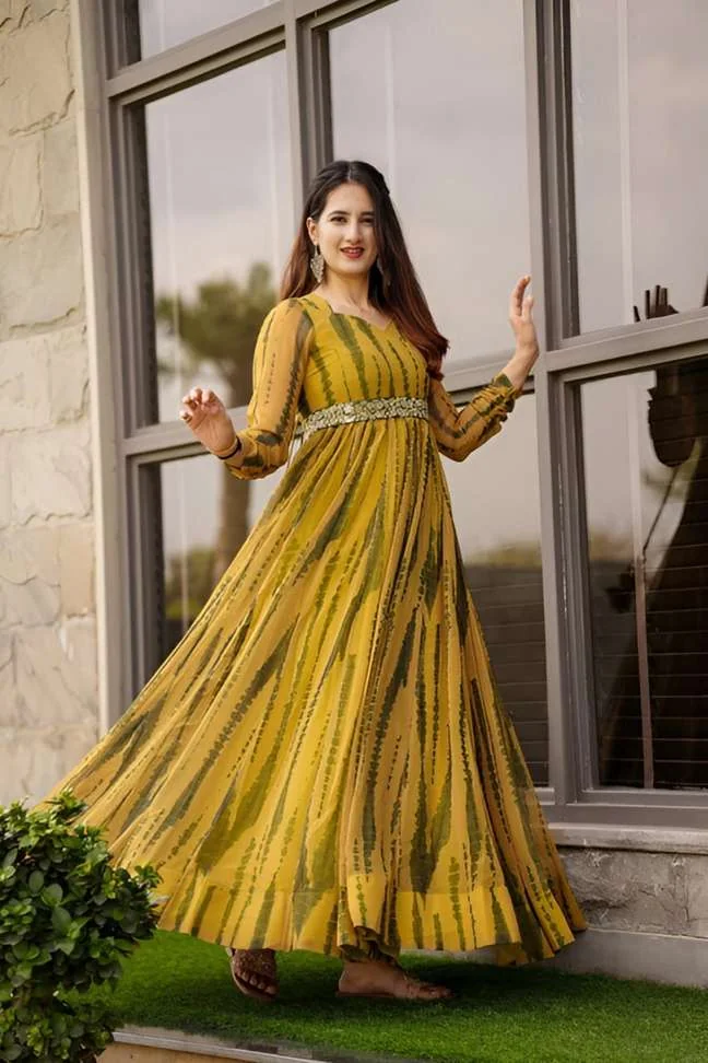 Women Maxi Yellow DressWomen Maxi Yellow Dress