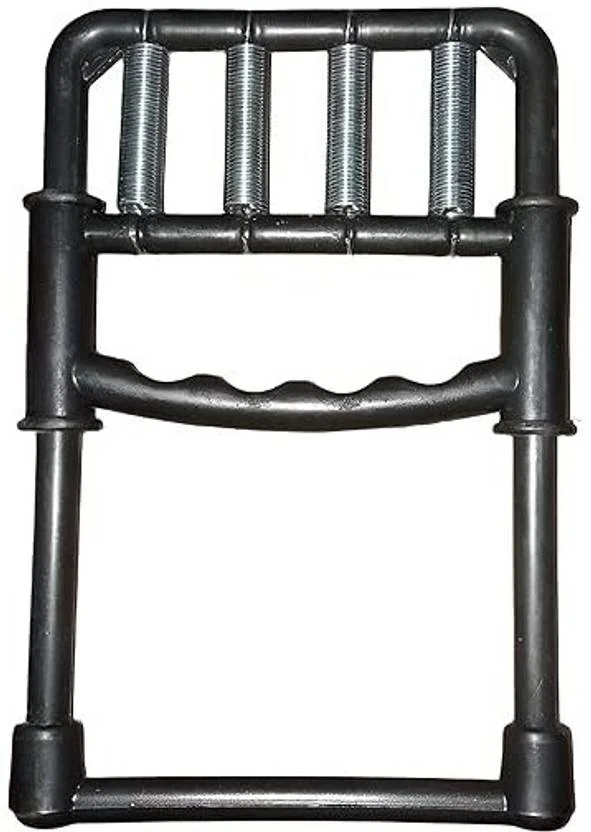 ADONYX Finger and Hand Grip Exerciser Physiotherapy Quality Plastic Fitness Gripper Hand Grip/Fitness Grip (Black)