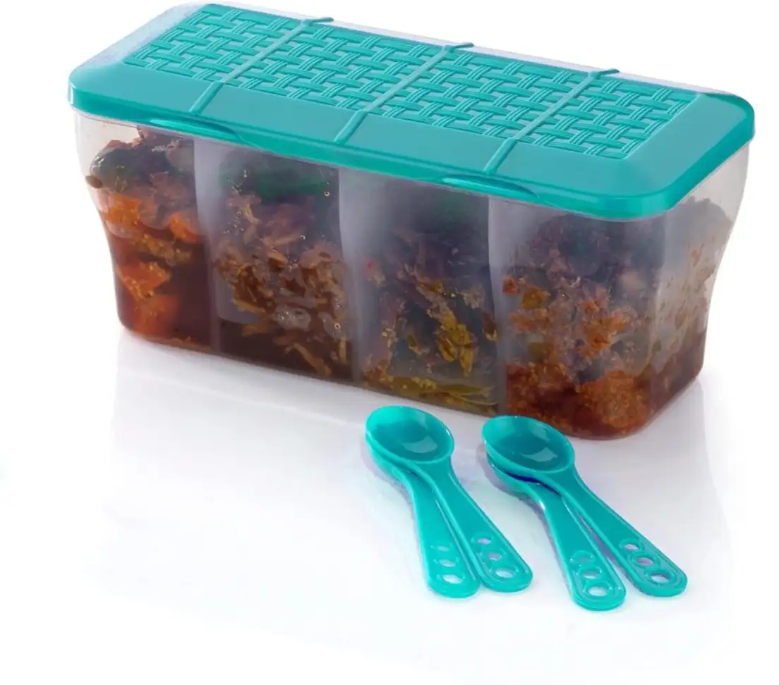 pickle container, pickle jars, masala container box, spice box 1 Piece Spice Set (Plastic)