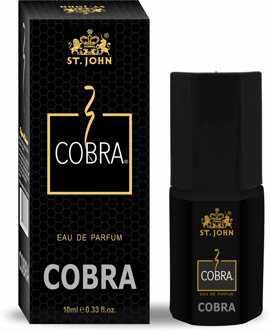 ST-JOHN Cobra 10ml Pocket Friendly Perfume Long Lasting Fragrance Eau de Parfum  -  10 ml (For Men & Women)