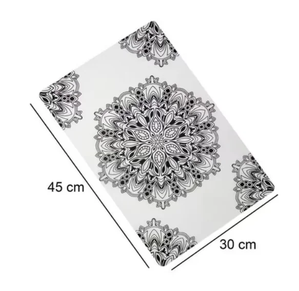 REVEXO Set of 6 Graphic Print Placemats