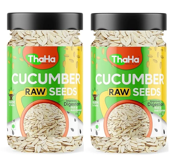 ThaHa Raw Cucumber Seeds For Eating 300 GM| Rich in Anti Oxidant & Improves Digestion