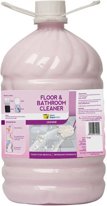 Flipkart Supermart Bathroom and Floor Cleaner Phenyl Jasmine  (5 L)