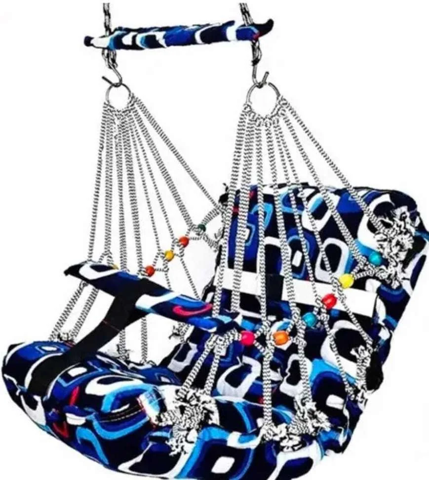 Eee Eee 1-4 Years Big Size Folding & Washable With Safety Belt Baby Kids For Swings
