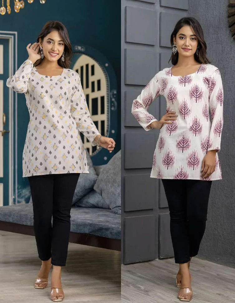 Girls Printed Kurta