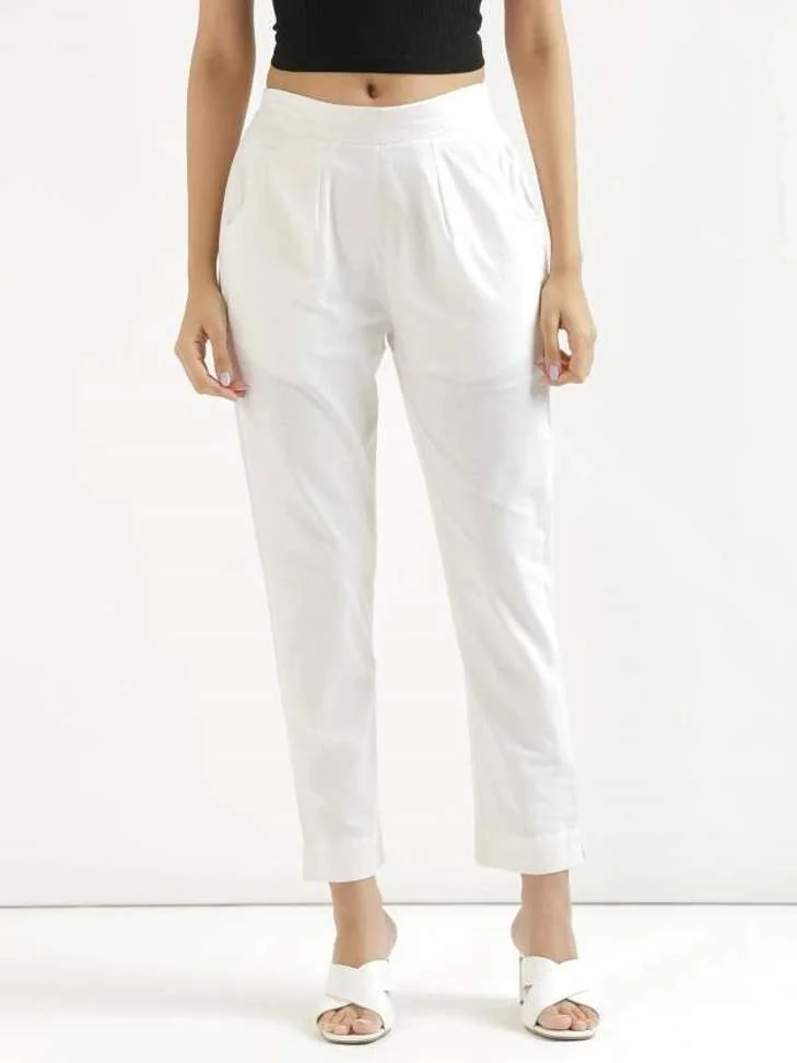 Women White TrousersWomen White Trousers