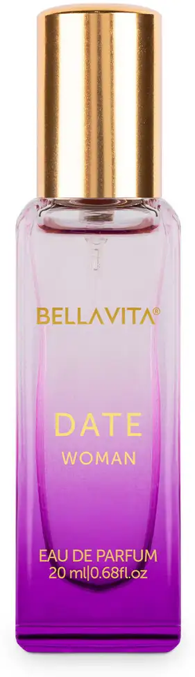 Bellavita Date Perfume for Women|Notes of Pink Pepper, Red Fruits| Eau de Parfum - 20 ml (For Women)