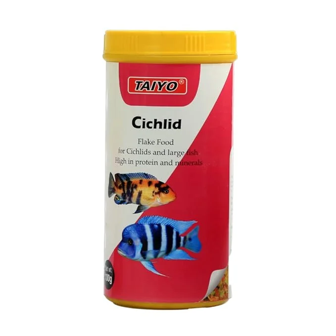 TAIYO Cichlid Flake fish food ,100g