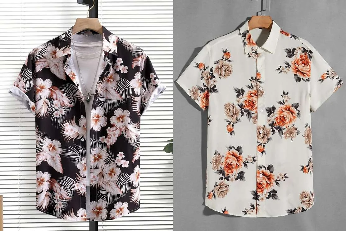 Men Printed Casual Multicolor ShirtMen Printed Casual Multicolor Shirt