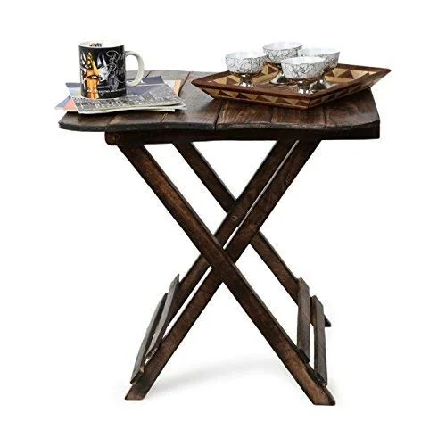 Generic Antique Coffee Table; Outdoor Table (Mango wood,Wood finish,Brown )