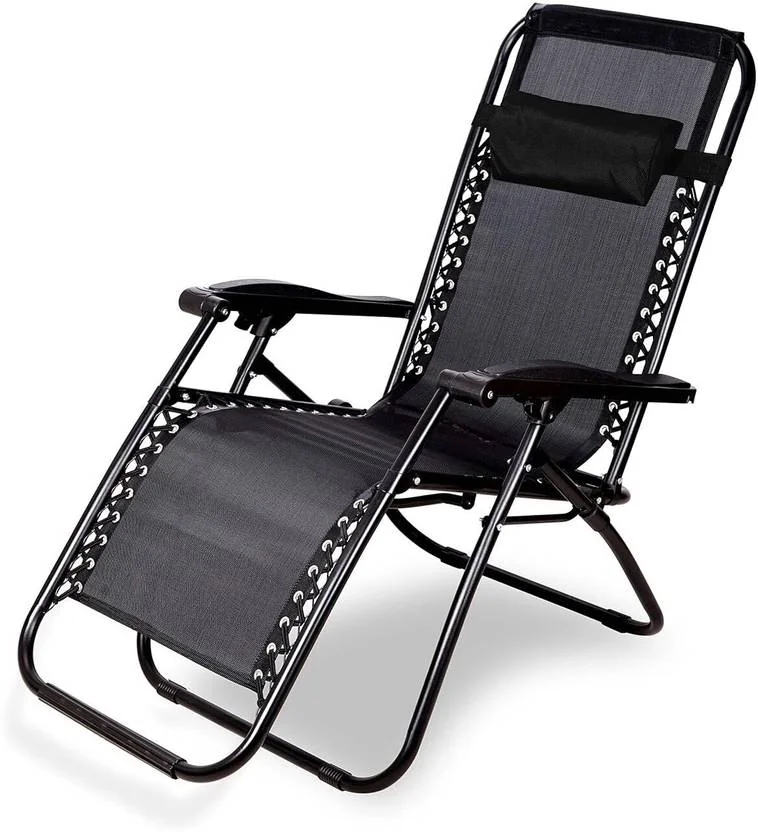 Star Work Leather Manual Recliner  (Finish Color - BLACK, Knock Down)