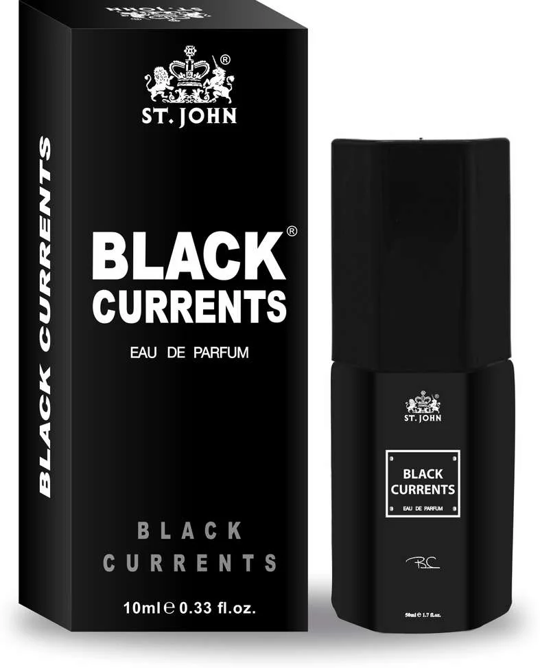 ST-JOHN Cobra Black Current Fragrance10ml Pocket Friendly Long Lasting Fragrance Eau de Parfum  -  10 ml