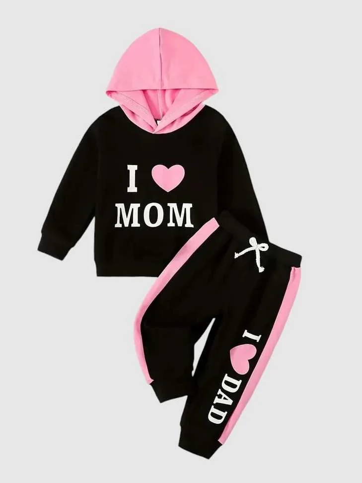 KEESOR Girls Casual Pullover Track Pants