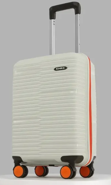 HRX by Hrithik Roshan Small Cabin Suitcase (56 cm) 8 Wheels - Zanzibar - Silver