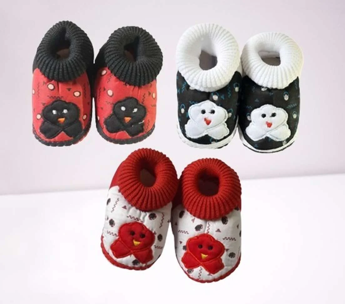 BLEMY CHILD CARE Unisex Newborn Baby Booties | Baby First Walking Shoes | Baby Shoes | Baby Sandals with Anti Slip Sole | Baby Footwear Booties
