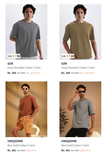 Over Sized Tshirts