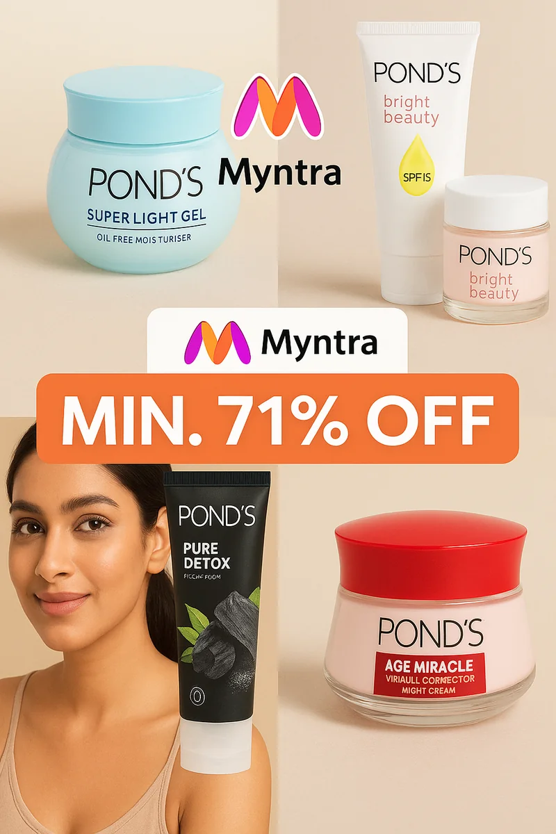 Pond's Products Upto 71% Off
