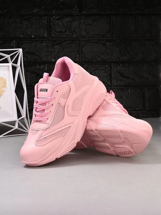 KILLER Sneakers For Women  (Pink , 7)