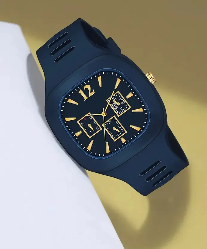 Zyla Zyla True Latest 2022 Diwali Eid Gift Best Hot Sale Superb Quality Festival Gift Analog Watch  - For Men New Year Offer 2022 Brand Original Premium Design Expensive Silicone Strap