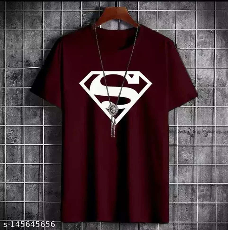 Printed Men Red T-Shirt
