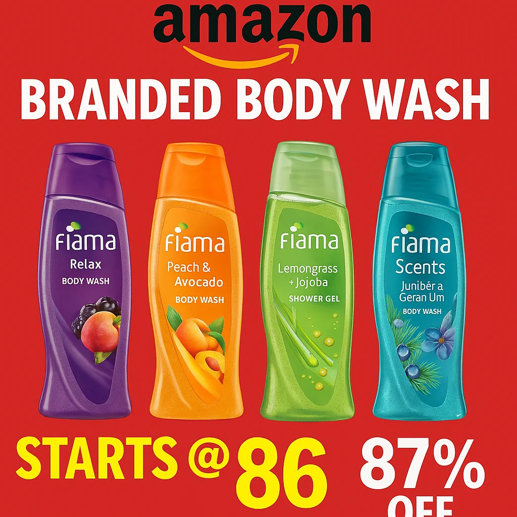 Branded Body Wash Starts @ 86.