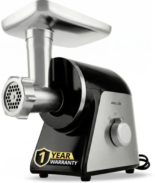 iBELL MINCEPRO650 800W Meat Grinder, Steel Body, Heavy Duty with Attachments Electric Meat Grinder
