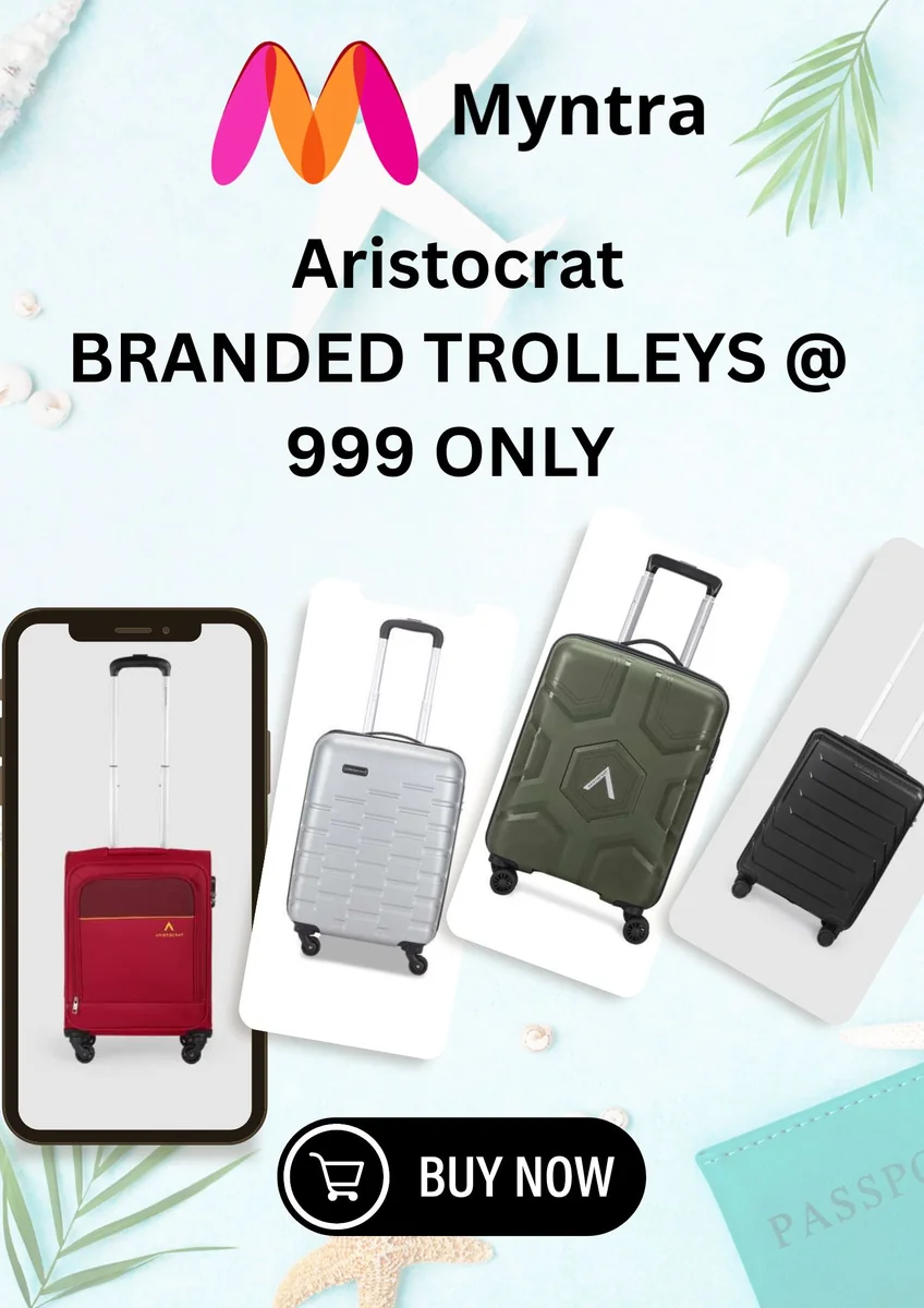 Carry-On Worthy: Aristocrat Hard-Shell Trolley Offers