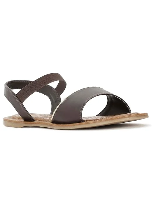 Bata 5614 Christie Sandal E 24 Dark Brown Sandals For Women|casual outings|Party|occasion|Festival|comfortable|Open ToeBata 5614 Christie Sandal E 24 Dark Brown Sandals For Women|casual outings|Party|occasion|Festival|comfortable|Open Toe