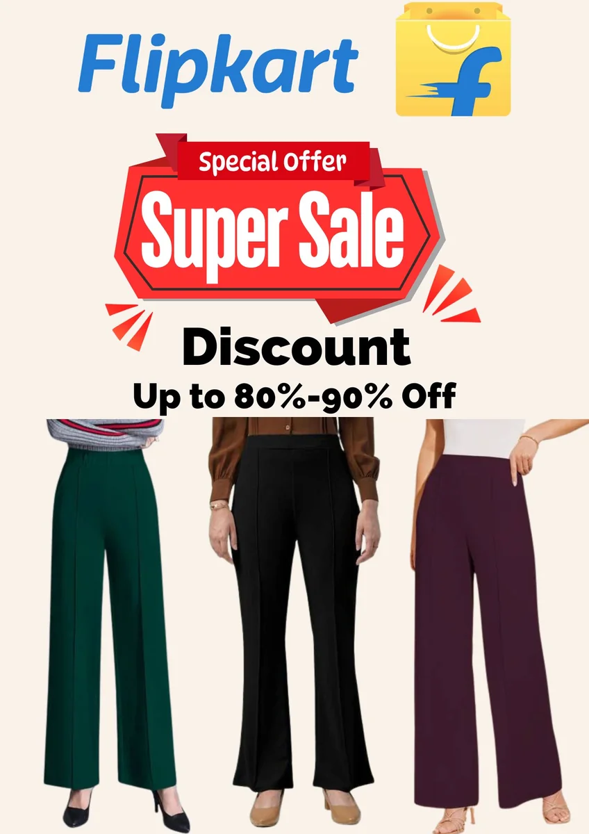 Heavy Discount: Trousers @ ₹182