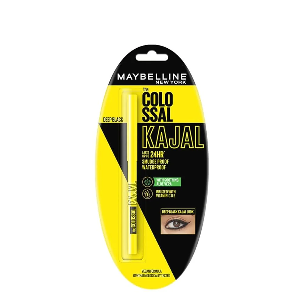 MAYBELLINE NEW YORK Colossal Kajal  (Black, 0.35 g)