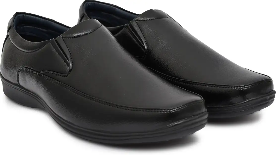 formal shoe Slip On Sneakers For Men (Black)