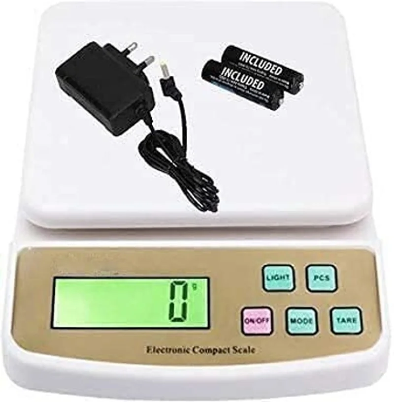 CHHOKRA 1g -10 Kg kata,weight electronic machine,vajan kata SF400A with Adopter Weighing Scale