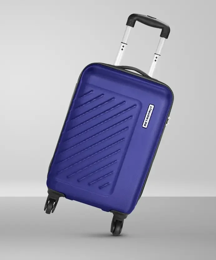 METRONAUT Small Cabin Suitcase (55 cm) 4 Wheels - TRACK- Midnight Blue - Blue