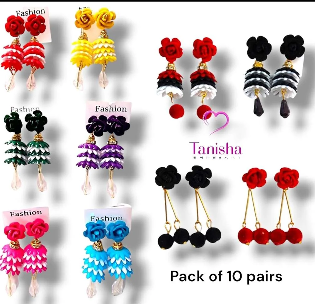 Plastic Earring SetPlastic Earring Set