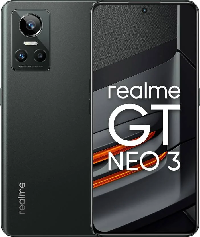 realme GT NEO 3 (150W) (Asphalt Black, 256 GB)  (12 GB RAM)