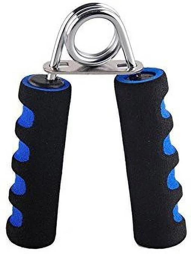 Statusbright Double Color Foam Wrist Muscle Develope Finger Exercise Hand Grip Hand Grip/Fitness Grip  (Multicolor)