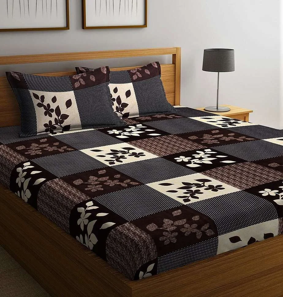120 TC Polycotton Double Printed Bedsheet120 TC Polycotton Double Printed Bedsheet