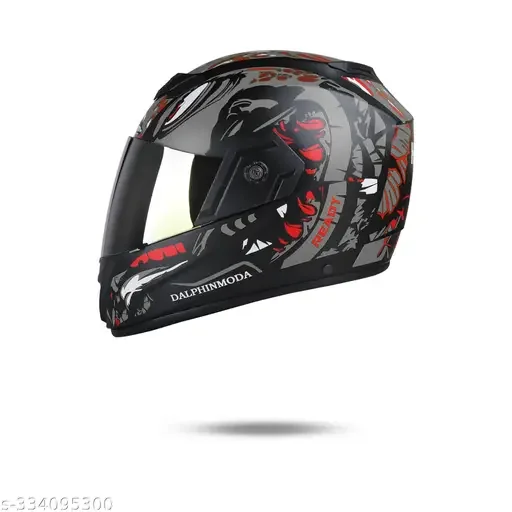 DALPHIN MODA ABS Material Shell Full Face Helmet, Unti UV Scratch resistance Motorbike Helmet .
