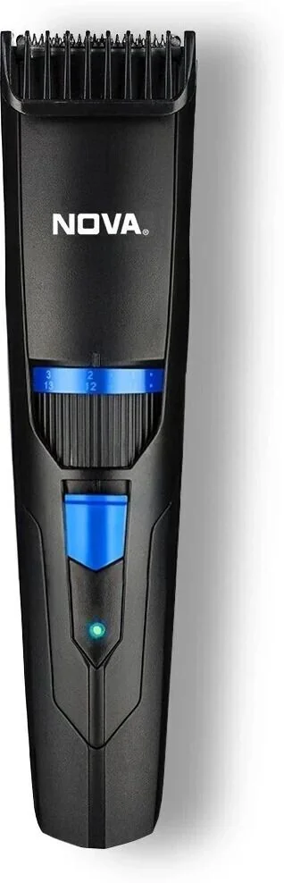 NOVA NHT 1053 Trimmer 160 min Runtime 40 Length Settings  (Black, Blue)