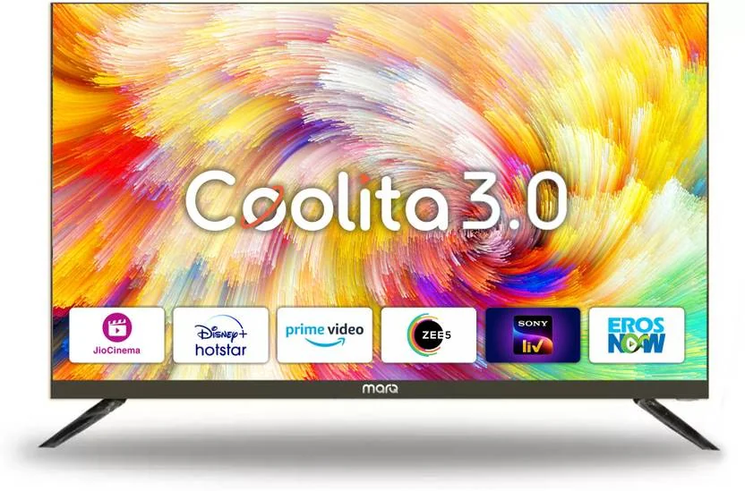 MarQ by Flipkart 109 cm (43 inch) Full HD LED Smart Coolita TV  (43FHDCDQEE1B)