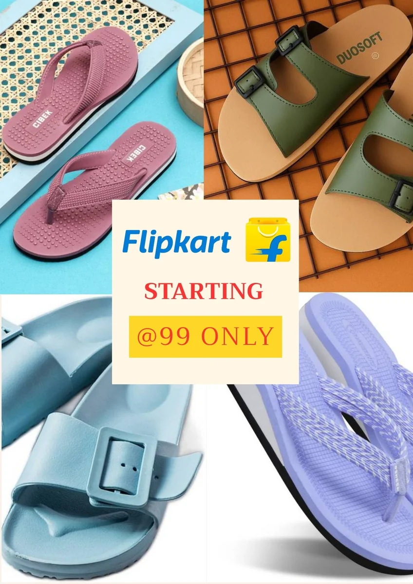 Flip-Flops & Slippers From ₹99