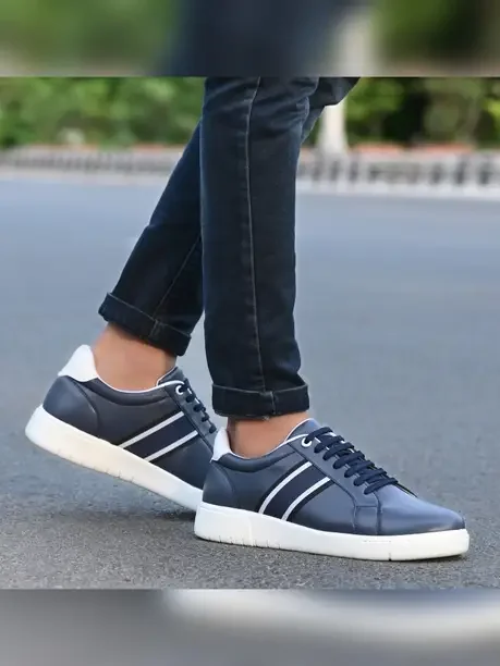 Roadster  Casual Sneakers For Men  (Navy , 6)