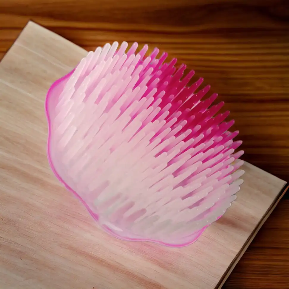 MICLAC Comb for men round brush set with Hand Grip Pack of 1 (Multicolour)