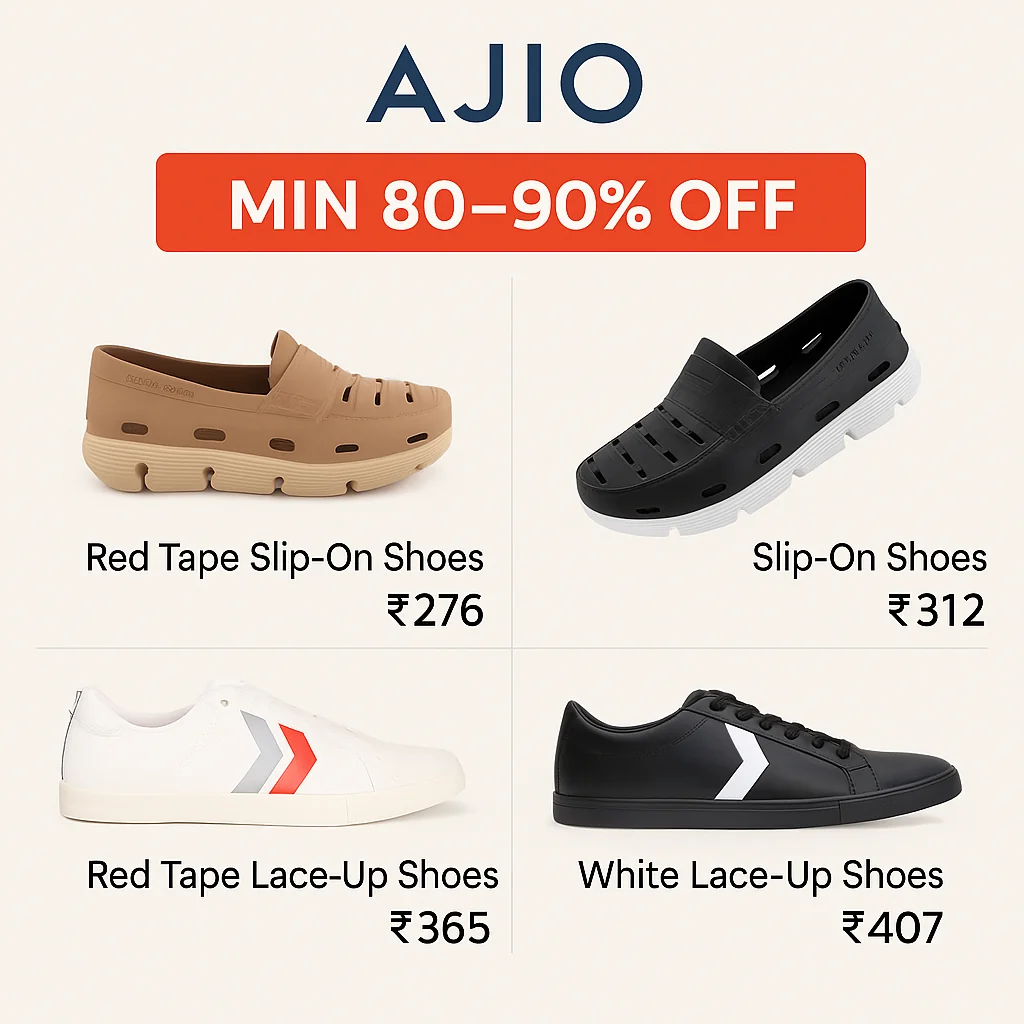 Massive Discounts on Red Tape – Upto 85% Off