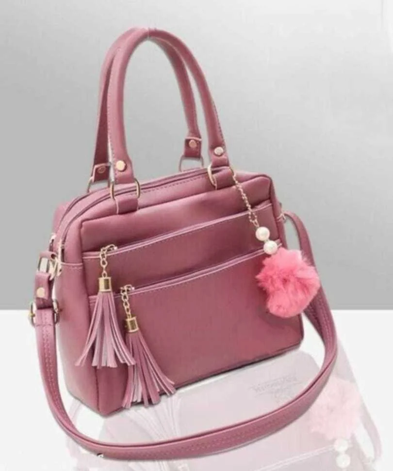 Women Pink Satchel