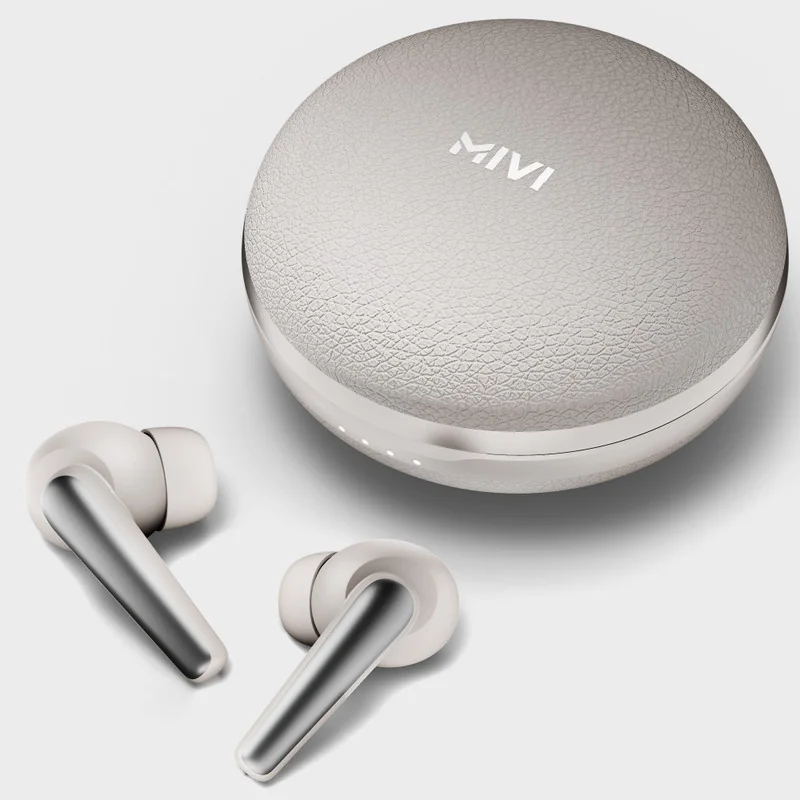 Mivi DuoPods Solo TWS New Launch, 35dB ANC, 60H, Rich Bass, 50ms Gaming Mode, BT v5.3 Bluetooth