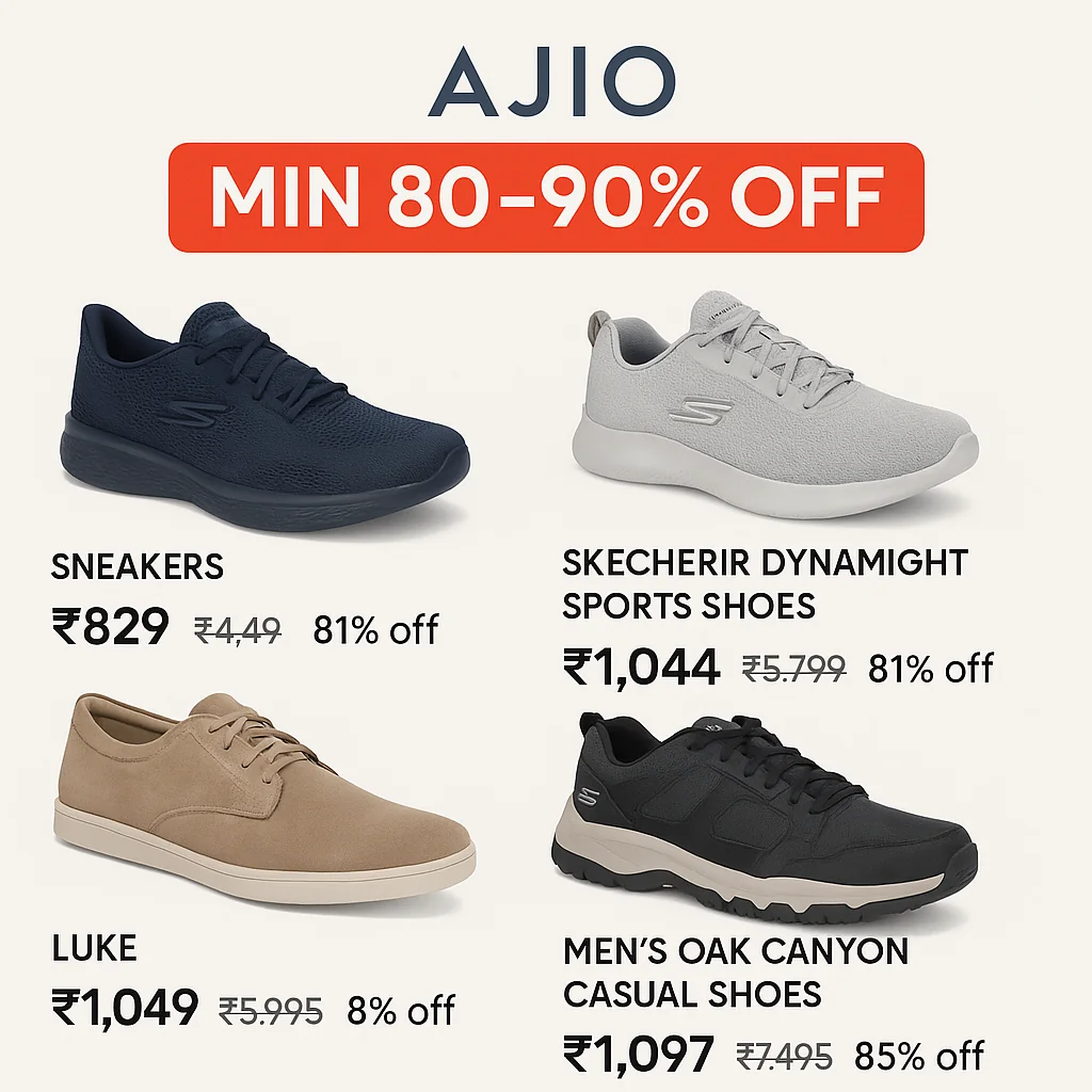 Up to 70% Off on Skechers Sneakers & Casuals