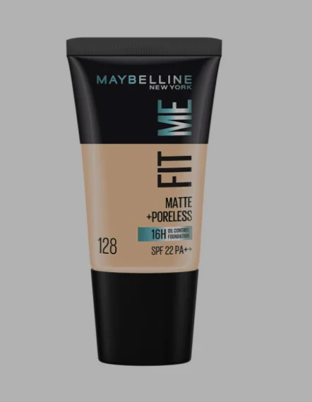 Maybelline New York Fit Me Matte+Poreless Foundation 18 ml - Warm Nude 128